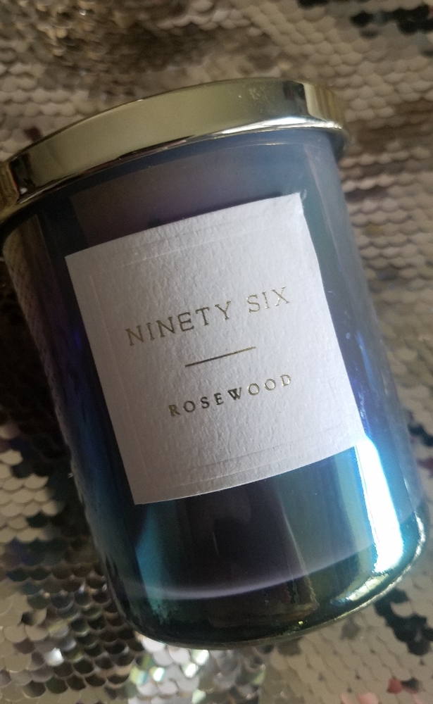 NEW Ninety Six candle in Rosewood scent!